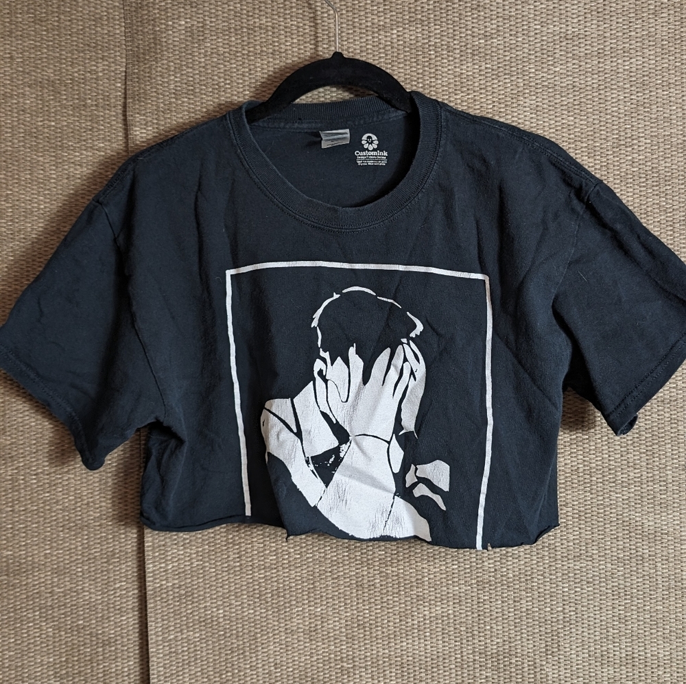 3 for $10‼️Cut off  "facepalm" graphic tee